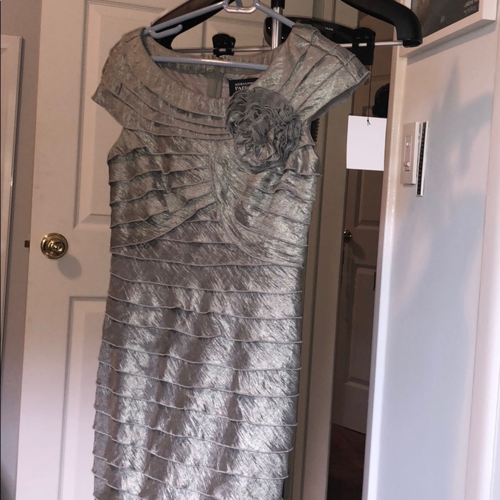 Silver dress